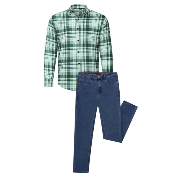 MENS CASUAL SHIRT AND JEANS PANT